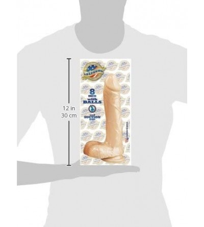 Dildos Lifeforms Dong with Suction Cup- 8" - CF112COOY33 $28.76