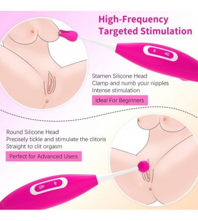 Vibrators Clitoral Sucking Vibrator High Frequency G-spot Massager- Versatile Powerful Nipple Clit Vaginal Stimulator with 8 ...