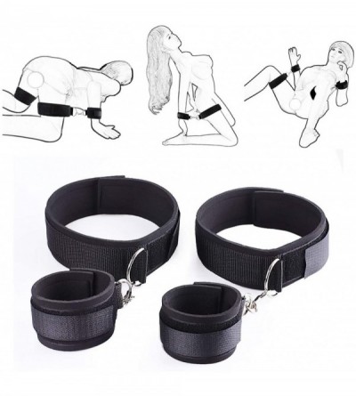 Restraints Thigh Wrist Cuffs Restraints BDSM Sex Toys for Women Handcuffs Leg Straps Tie Set Bondage for Couples SM Games - C...