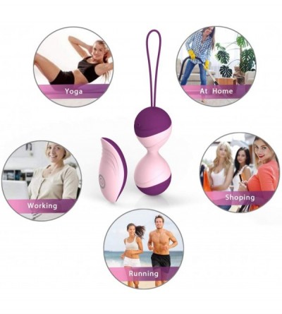 Vibrators Seamless Waterproof Design Massager Ball with 10 Powerful Silent Vibration Mode-Wireless Remote Control-USB Recharg...