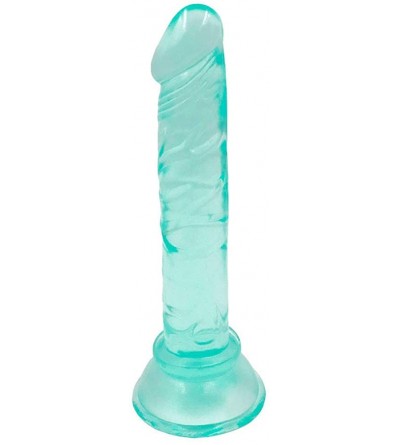 Dildos Dildo Massager Vagina Massager Suction Cup Masturbator Waterproof Adult Sex Toy for Women - Green - C018QATO47E $21.13
