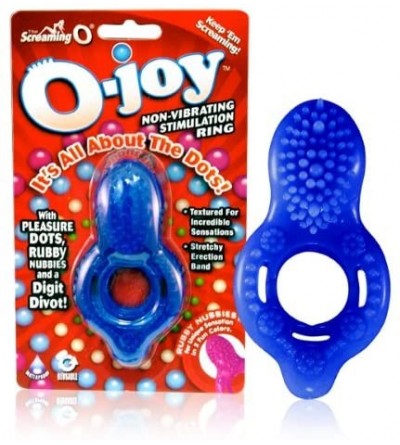 Penis Rings Top Rated - The O-Joy - Non-Vibrating Stimulation Ring - Assorted Colors - CV11JQXZM1V $35.27