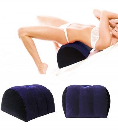 Sex Furniture Ramp Pillow with Nipple Covers Portable Inflatable Position Support Pillow for Couples Deeper Position Support ...