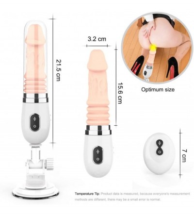 Vibrators Heating Thrusting Viberate Adult Toys for Women Pleasure 7 Inch Medical Silicone Wand with Powerful Vibrations for ...