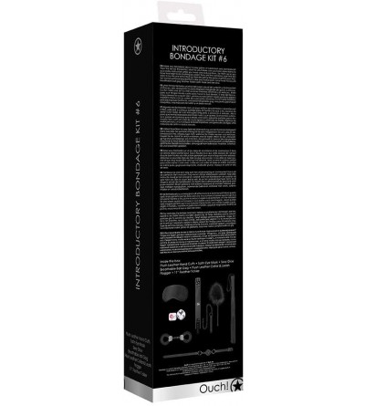 Restraints Introductory Bondage Kit 6 - Black - CZ18X45D7WH $24.99