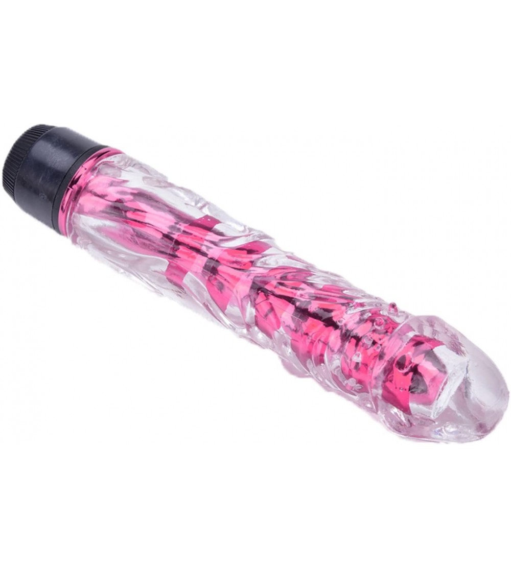 Vibrators Multispeed Lady Dildo G-spot Clitoral Sex Toy G-string Vibrate Massager Vibrator - CC11SPR7CRB $11.72