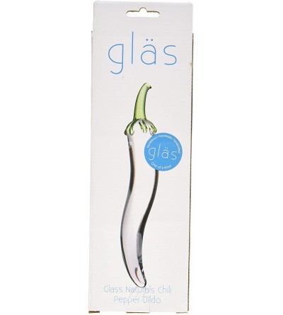 Dildos Glass Naturals Chilli Pepper Dildo - CB11B3U6NYZ $8.53