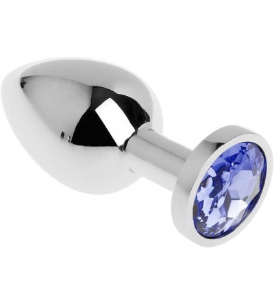 Anal Sex Toys Small Size Metal Crystal Amal Plug Booty Beads Jewelled Amal Bùtt Plugs Adūlt Toys for Men Couples - Dark Blue ...