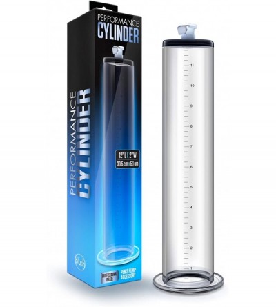 Pumps & Enlargers Performance Acrylic Penis Pump Cylinder- 2 Inch x 12 Inch- Sex Toy for Men- Crystal Clear - CQ18OQ9776U $49.68