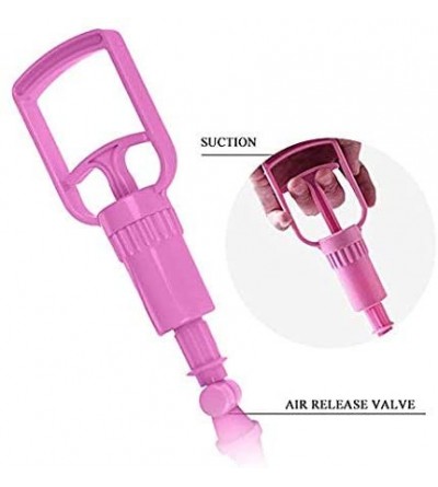 Pumps & Enlargers Women's Brēást Enlargement Vacuum Pump Chest Enhance Double Cùpping Másságër Tool - Pink - CC19HA8YAHT $33.54