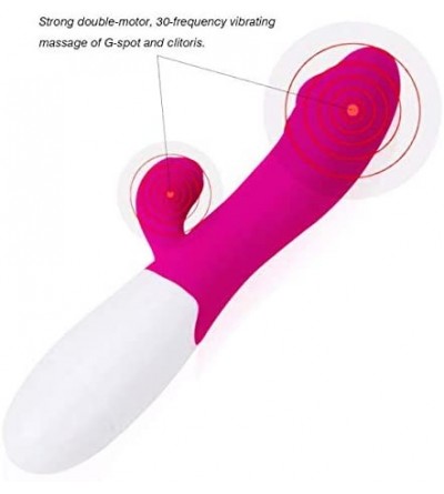 Vibrators Thrusting Rabbit Vibrator Dildo G-spot Multispeed Massager Female Adult Sex Toy - 1-s - CD195XTKQ9L $10.92
