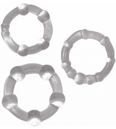 Novelties Ram Beaded Cockring Clear - CO11M4HCKLV $13.68
