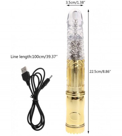 Vibrators Big Size Ràbbit Body Msaager - Multi-Speed Rotating Versatility Wand for Women (gold) - CR18OW29L6N $19.31