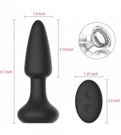 Anal Sex Toys Vibrating Anal Butt Plug for Prostate Massage and Anal Relax with 10x10 Rotation＆Vibration Patterns- Remote Con...