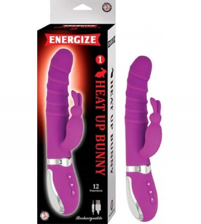 Vibrators Energize Heat Up Bunny 1 (Purple) - Purple - CX18HE6H5Z3 $62.17