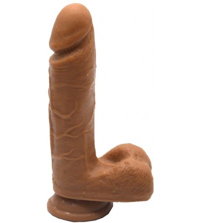 Dildos Dildo Molded Huge 8.48 Inch Realistic Flesh Lifelike Penis with Suction Cup Strap On Sex Toy Dong for Men Women - CA18...