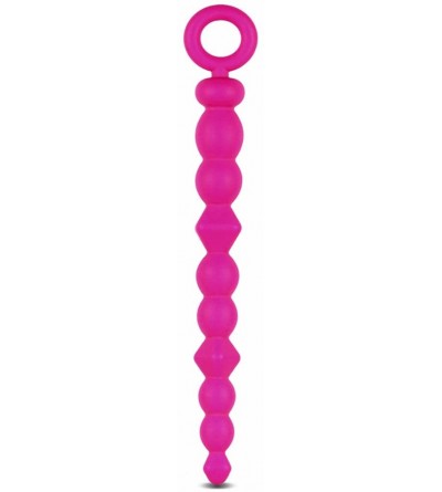 Anal Sex Toys Long Flexible Pleasure Silicone Anal Beads - Sex Toy for Women - Sex Toy for Men (Pink) - Pink - CP110506U1P $1...