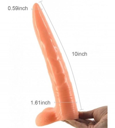 Dildos Animal Dildo- 10 inch Realistic Deer Penis Ultra Long Elk Cock- Anal Plugs for Men Women (Flesh) - Flesh - CX1933SNZRA...