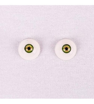Sex Dolls Green Color Acrylice Material Realistic Eyes for Big Sizes TPE Soft Body Dolls (Green Eyes) - C71900OGGN7 $14.09