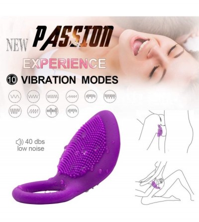 Penis Rings Multiple Vibration Modes Cook Rings for Men Waterproof Soft Adullt Toy Six Toyssex Multi speeds Frequency COckrín...