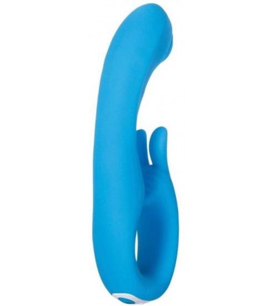 Vibrators Sea Breeze Bunny - Silicone Rechargeable - Rabbit Style Vibrator- Blue - CF19EZGMG3Q $55.71
