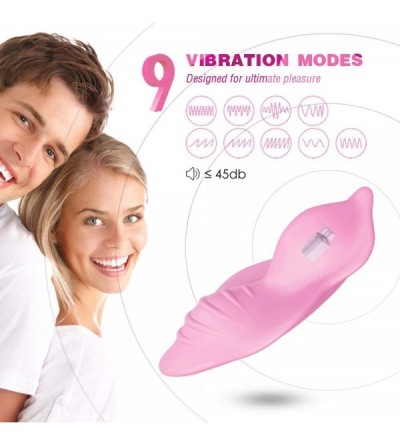 Vibrators Clitoral Vibrator with Remote Control- Wearable Panty Small Vibrator Stimulation Clit- Rechargeable Waterproof Wire...