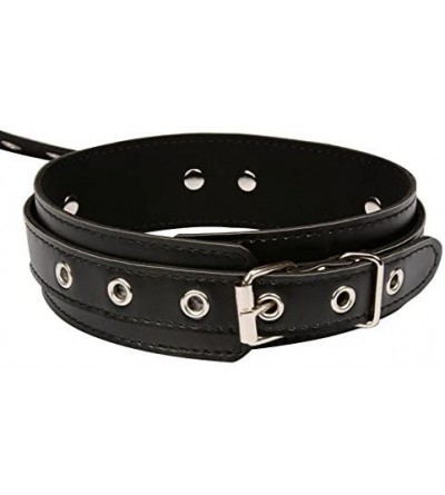 Restraints Leather Adjustable Yoga Strap - Correcting The Waist (Black) - CP18Y8E680Y $42.21