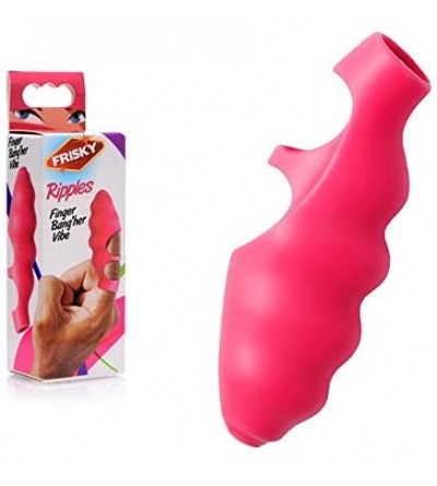Vibrators Finger Bang-her Vibe - Pink Single Use for vibration and stimulation - C118CEQNNN4 $21.80