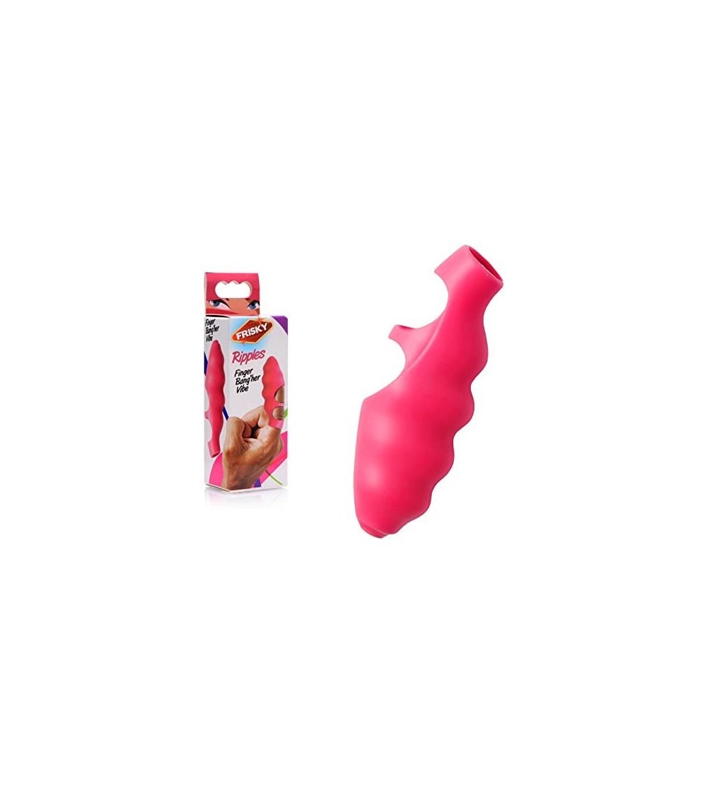 Vibrators Finger Bang-her Vibe - Pink Single Use for vibration and stimulation - C118CEQNNN4 $21.80