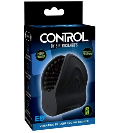 Dildos Control by Sir Richard's Vibrating Silicone Edging Trainer - CQ18OTR0DY2 $22.64
