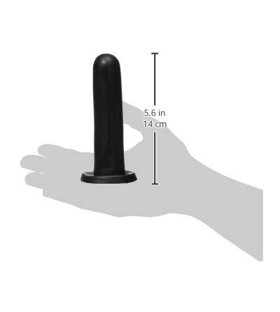 Anal Sex Toys Rubber Works 5" Smoothy Dong- Black - Black - C5113VW9TPN $8.88