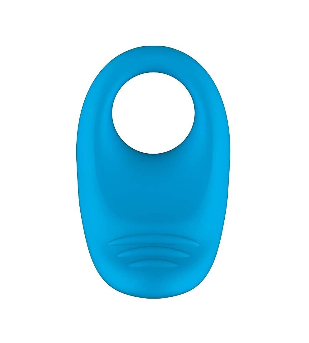 Penis Rings Juke Cock Ring Wearable Vibrating Penis Toy for Men - Blue - CA18A7LU5W6 $20.15