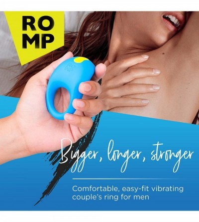 Penis Rings Juke Cock Ring Wearable Vibrating Penis Toy for Men - Blue - CA18A7LU5W6 $20.15