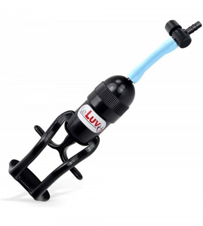 Pumps & Enlargers Vacuum Pump Handle & Release Valve Z-Grip Light Blue Silicone Non-Collapsible Hose - Blue - CE125SQEUW1 $11.04