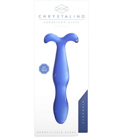 Dildos Chrystalino Elegance - Blue - CB185X8IOD4 $30.45