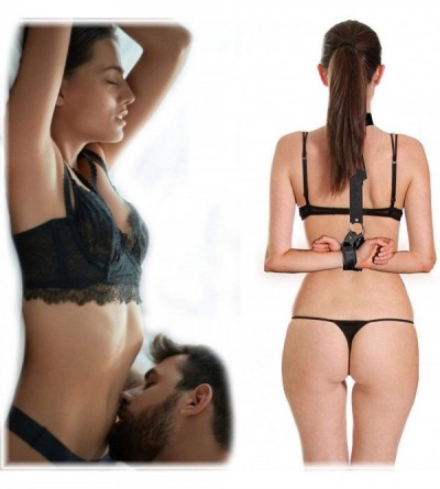 Restraints Restraints Kit Sex Handcuffs Collar Choker Bondage BDSM Adjustable Adult Sexy Beginner Leather SM Game Toys Tool -...