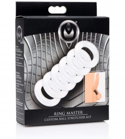 Penis Rings Master Series Ring Master Custom Ball Stretcher Kit - CM18EO7AUT4 $31.66