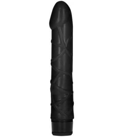 Dildos 9 Inch Slim Realistic Dildo Vibe - (Black) - CY18MI6ZGR0 $28.69