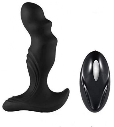 Vibrators Vibrating Prostate Massager Anal Sex Toys-Wireless Rechangeable Waterproof Silicone G-spot and P-spot Vibrator for ...