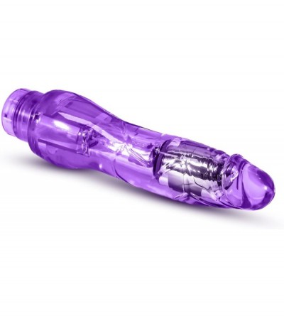 Vibrators 9" Soft Realistic Long Vibrating Dildo - Multi Speed Flexible Vibrator - Waterproof - Sex Toy for Adults - Purple -...