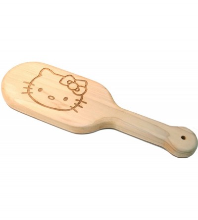 Paddles, Whips & Ticklers Laser Engraved Kitty BDSM Spanking Paddle in Solid Maple Fetish BDSM Sex Gear USA - CH11KP4RT07 $70.60