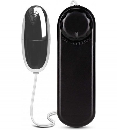 Novelties Remote Control Silver Bullet Vibrator for Beginners - Black - CL1164EQ5VL $18.73