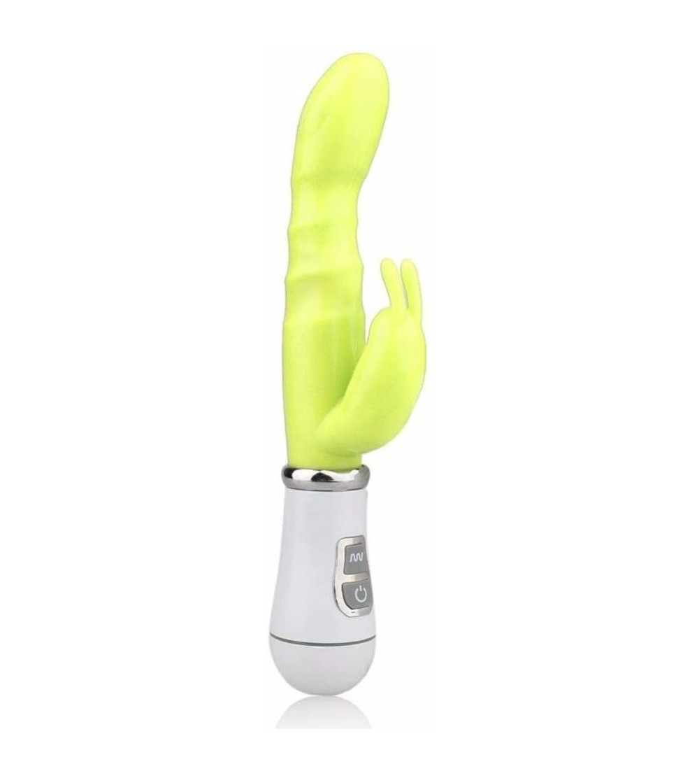 Vibrators Sex Toys G-spot Massage Sticks Waterproof Multispeed Rabbit Dildo Vibrator for Women (Green) - Green - C218567LEDC ...
