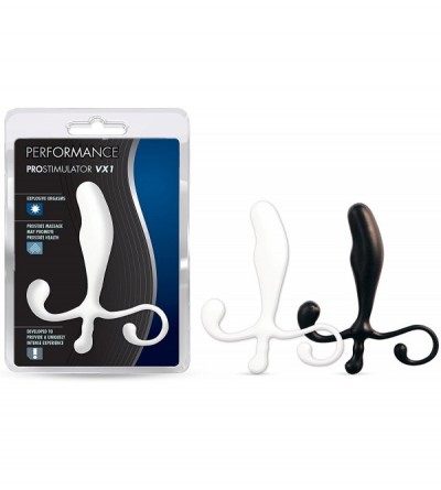 Dildos P Spot Orgasm Inducing Prostate Massager Anal Sex Toy (White) - White - CT1189TH2TD $21.19
