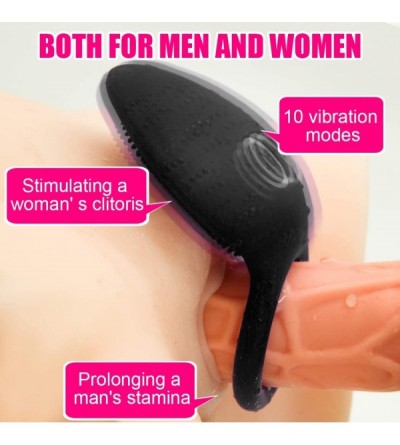 Penis Rings Waterproof Male Ring Pennis Rings for Couples Protable Size Vibranting Lasting Rooster Rings for Men Sexy Toystor...