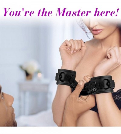 Restraints Handcuff with Handle Restraint Kit - Doggy Style Sex Bondage Set- Ass Up Doggy Position Kinky Sex Toys for Couples...