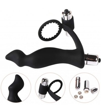 Penis Rings Double Vibrating Cook Ring Silicone Stimulator for Men Couples Adult Six Toys C-õck Rǐngs Sextor Toys - CQ18ZMSUO...