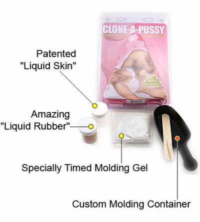 Male Masturbators Clone-A-Pussy Silicone Casting Kit (Hot Pink) - CX113K0I8VR $30.57