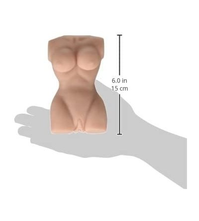 Male Masturbators Skinsations Sugar Baby Torso Pussy Stroker- Beige- 0.87 Pound - C212N08T6G5 $43.19