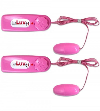 Anal Sex Toys Bullet Vibrator Rocket Egg Multispeed 2 Pack Pink - Pink - CC11GM9CT9Z $23.25
